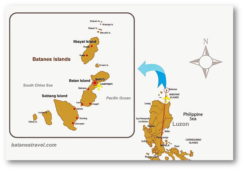 Batanes map